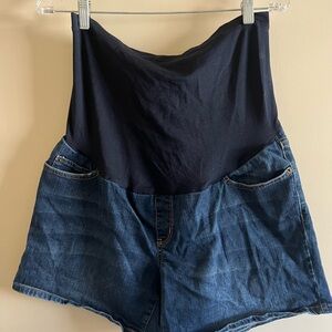 Liz Lange Maternity Denim Shorts